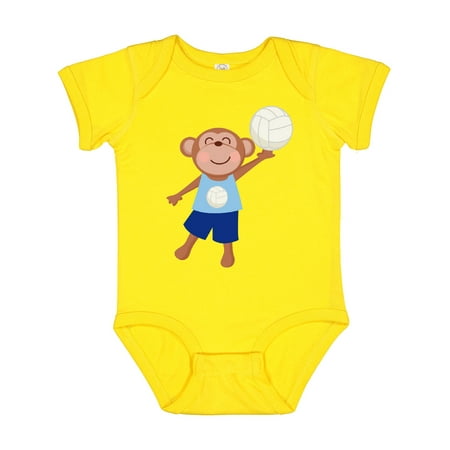 Inktastic Volleyball Player Boys Cute Monkey Gift Baby Boy Bodysuit
Inktastic Volleyball Player Boys Cute Monkey Gift Baby Boy Bodysuit