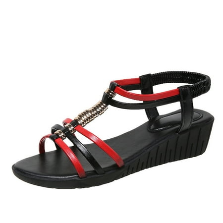 Sandals for Women 2023 Women Ladies Sandal Flat Vintage Heel Sandals Comfortable Round Toe Causal Sandals Shoes Womens Sandals Dressy Summer Casual
Sandals for Women 2023 Women Ladies Sandal Flat Vintage Heel Sandals Comfortable Round Toe Causal Sandals Shoes Womens Sandals Dressy Summer Casual