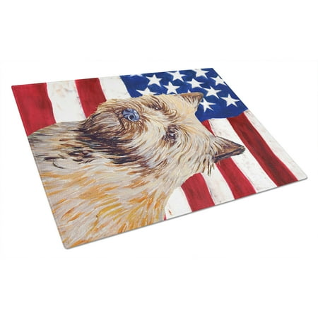 Carolines Treasures LH9020LCB USA American Flag with Cairn Terrier Glass Cutting Board Large 12H x 16W multicolor
Carolines Treasures LH9020LCB USA American Flag with Cairn Terrier Glass Cutting Board Large 12H x 16W multicolor