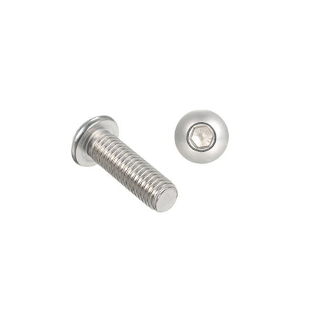Tomshine A2 IS07380 304 Stainless Steel Hex Screw Socket Button Bolts Screws M8*25
Tomshine A2 IS07380 304 Stainless Steel Hex Screw Socket Button Bolts Screws M8*25
