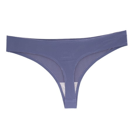 Odeerbi Clearance Womens Underwear Seamless Thongs Solid Color Lingerie Panties Underpants Panties Blue
Odeerbi Clearance Womens Underwear Seamless Thongs Solid Color Lingerie Panties Underpants Panties Blue