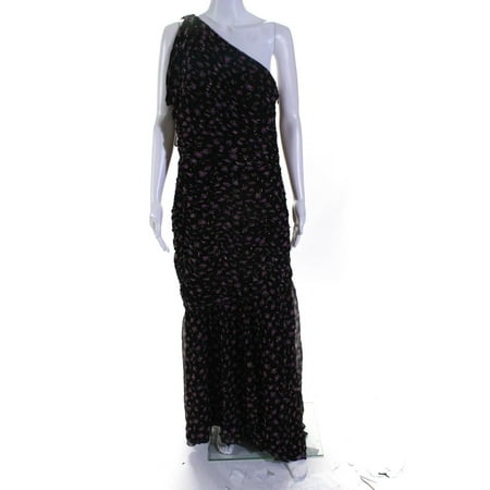 Pre-owned|Shoshanna Womens Vivine Tossed Rose Gown Size 12 14381548