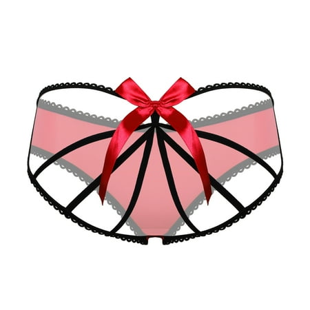 Lingerie For Women Low Waist Bow Knot Seductive Briefs Hollow Out Revealing T Pants Underwear Bodysuit For Women Tummy Control
Lingerie For Women Low Waist Bow Knot Seductive Briefs Hollow Out Revealing T Pants Underwear Bodysuit For Women Tummy Control