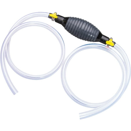 1 Set Oil Transfer Hose Water Gasoline Hose Fuel Transfer Hose with Pump Hoops