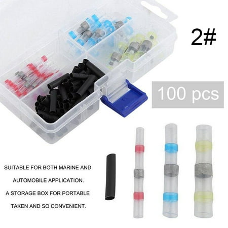 100Pcs Heat Shrink Solder Sleeve Set TOPOINT