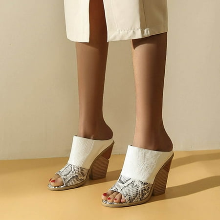 Womens Comfortable Wedge Sandals- High Heel Fish Mouth Casual Sandals White Size 8.5
Womens Comfortable Wedge Sandals- High Heel Fish Mouth Casual Sandals White Size 8.5