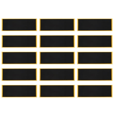 15pcs Black Fingerboard Foams Grip Tape Non-Slip Finger Skateboard Tape Stickers