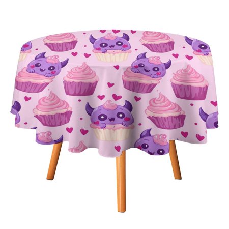 JINGDS Fun Halloween Devil Cupcake-13 Round Table Cloth Halloween Tablecloth Thanksgiving Day Table Cloth Round Cover Circle Tablecloth for Halloween Thanksgiving Fall Party
JINGDS Fun Halloween Devil Cupcake-13 Round Table Cloth Halloween Tablecloth Thanksgiving Day Table Cloth Round Cover Circle Tablecloth for Halloween Thanksgiving Fall Party