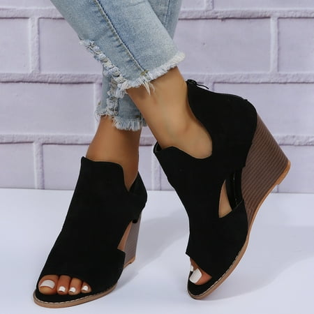 One Piece Block Heel Zipper Closure Dress Shoe Ladies Zipper Closure Pump Sandal for Women
One Piece Block Heel Zipper Closure Dress Shoe Ladies Zipper Closure Pump Sandal for Women