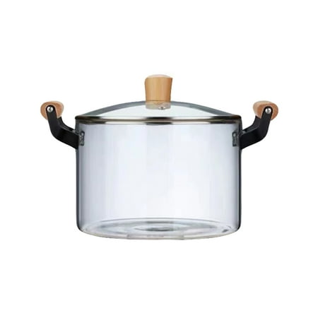 Transparent Glass Pot Heat-resistant Soup Pot Porridge Pan Home Cooking Pot 2.5L
Transparent Glass Pot Heat-resistant Soup Pot Porridge Pan Home Cooking Pot 2.5L