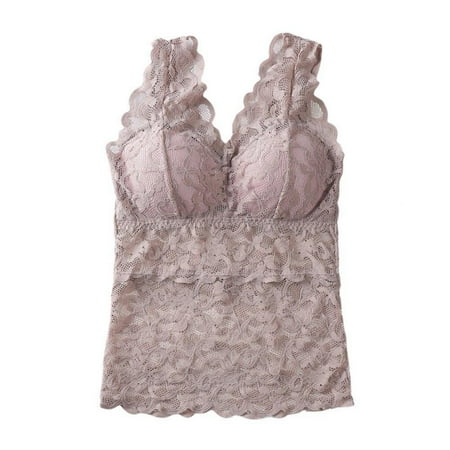 Fantadool Women s Long Wide Shoulder Strap Lace Beautiful Back Wrapped Chest Stripes Anti-light Bottoming with Chest Pad No Steel Ring Bra
Fantadool Women s Long Wide Shoulder Strap Lace Beautiful Back Wrapped Chest Stripes Anti-light Bottoming with Chest Pad No Steel Ring Bra