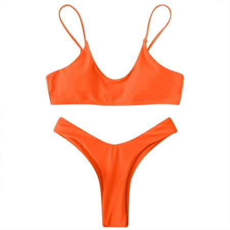 VKEKIEO Two-Piece Sets Swimsuit Sport Bra Style Lift Orange M
VKEKIEO Two-Piece Sets Swimsuit Sport Bra Style Lift Orange M