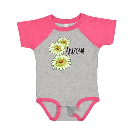 Inktastic Arizona Saguaro Cactus Flowers Gift Baby Boy or Baby Girl Bodysuit