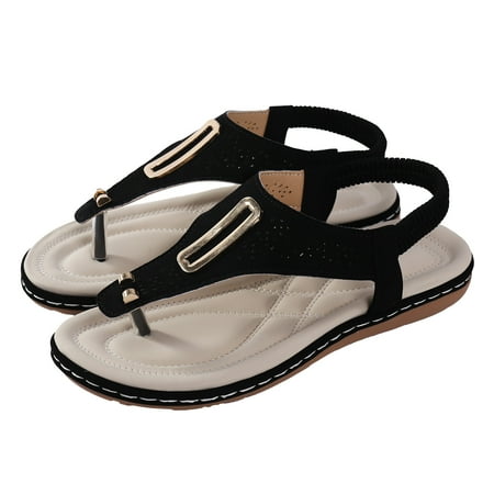 Aayomet Summer Sandals for Women Women Sandals Shoes Comfortable Flip Flops for Women with Arch Support Summer Casual Wedge Black 8.5
Aayomet Summer Sandals for Women Women Sandals Shoes Comfortable Flip Flops for Women with Arch Support Summer Casual Wedge Black 8.5