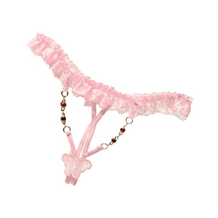 DNDKILG T-Back Low Rise Tangas Stretch Sexy G-String Thongs for Women Panties Lace Underwear Pink Free
DNDKILG T-Back Low Rise Tangas Stretch Sexy G-String Thongs for Women Panties Lace Underwear Pink Free