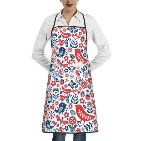 Sikiie Birds Flowers Aprons for Kitchen Cooking Aprons Chef Apron for Men Women Chef
Sikiie Birds Flowers Aprons for Kitchen Cooking Aprons Chef Apron for Men Women Chef