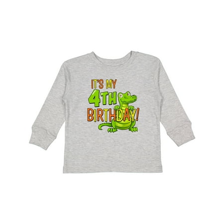 Inktastic It s My 4th Birthday with Cute Green Alligator Gift Toddler Boy or Toddler Girl Long Sleeve T-Shirt
Inktastic It s My 4th Birthday with Cute Green Alligator Gift Toddler Boy or Toddler Girl Long Sleeve T-Shirt