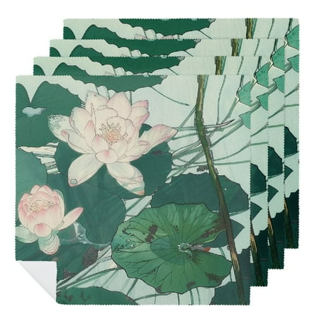Facannap Flowers Leaves Water Cloth Napkins for Dining Table Kitchen Daily Party Housewarming Decor Reusable Fabric for Events 2 PCS
Facannap Flowers Leaves Water Cloth Napkins for Dining Table Kitchen Daily Party Housewarming Decor Reusable Fabric for Events 2 PCS