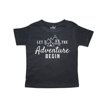 Inktastic Let The Adventure Begin with Camping Tent and Mountains Gift Toddler Boy or Toddler Girl T-Shirt
Inktastic Let The Adventure Begin with Camping Tent and Mountains Gift Toddler Boy or Toddler Girl T-Shirt