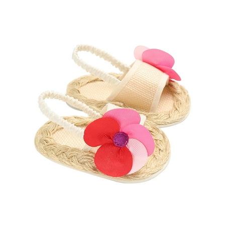 Arvbitana Infant Baby Girls Summer Sandals Beautiful Flowers Windmill Straw Beach Holiday Shoes
Arvbitana Infant Baby Girls Summer Sandals Beautiful Flowers Windmill Straw Beach Holiday Shoes