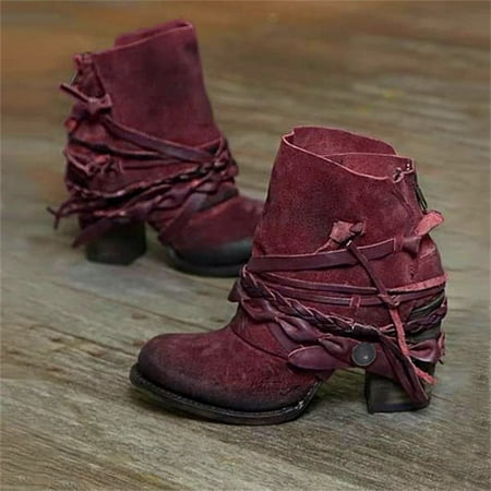 Zunfeo Women Chelsea Boots- Cowboy Boots Solid Top Brands Casual Zipper Boots Christmas Gifts Clearance Red 7.5
Zunfeo Women Chelsea Boots- Cowboy Boots Solid Top Brands Casual Zipper Boots Christmas Gifts Clearance Red 7.5