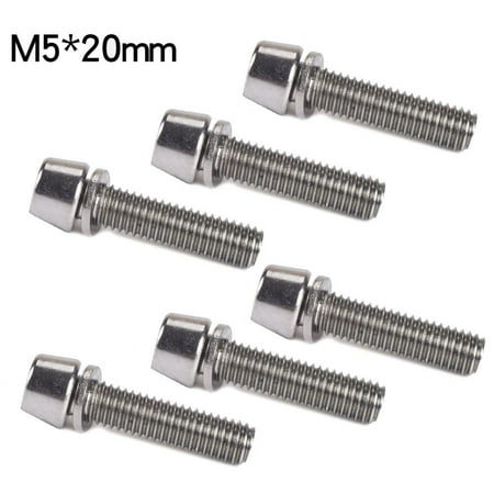 Sufanic 6Pcs/Box Bolts MTB Stem Screws M5/M6 Road Bike Cycle Parts High-Precision Steel
Sufanic 6Pcs/Box Bolts MTB Stem Screws M5/M6 Road Bike Cycle Parts High-Precision Steel