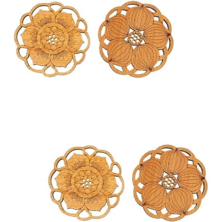 DanceeMangoos 2 Sets 2Pcs Cup Coaster Heat Resistant Coaster Lotus Cup Coaster Thickened Coaster Table Serveware
DanceeMangoos 2 Sets 2Pcs Cup Coaster Heat Resistant Coaster Lotus Cup Coaster Thickened Coaster Table Serveware