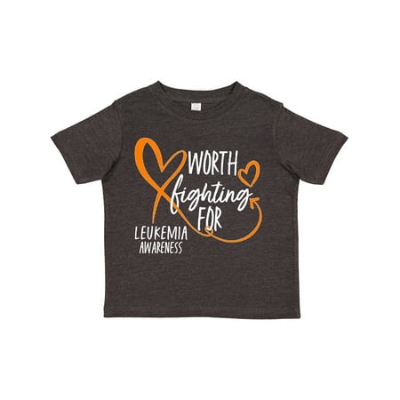 Inktastic Worth Fighting for Leukemia Awareness Orange Heart Gift Toddler Boy or Toddler Girl T-Shirt
Inktastic Worth Fighting for Leukemia Awareness Orange Heart Gift Toddler Boy or Toddler Girl T-Shirt