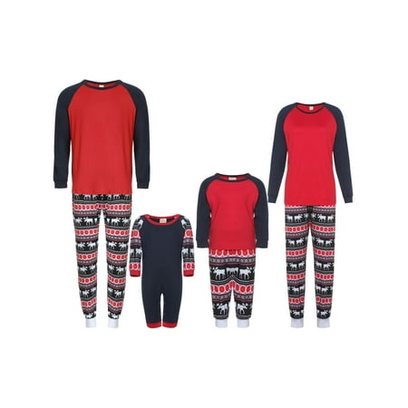 Inevnen Christmas Parent-child Clothing Familiy Pajamas Outfits Neck Round Tops Pants and Jumpsuit
Inevnen Christmas Parent-child Clothing Familiy Pajamas Outfits Neck Round Tops Pants and Jumpsuit