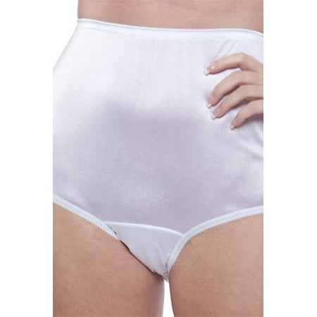 Teri Lingerie Plain Jane Full Cut Nylon Brief 4-Pack 331