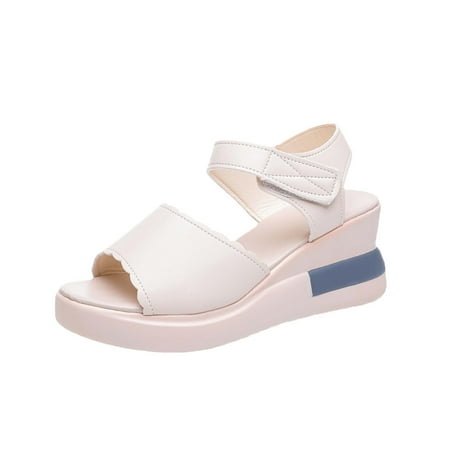 Women s Platform Wedge Sandals Comfortable Soft Thick Sole Walking Shoes Casual Summer Open Toe Ankle Strap Pumps
Women s Platform Wedge Sandals Comfortable Soft Thick Sole Walking Shoes Casual Summer Open Toe Ankle Strap Pumps