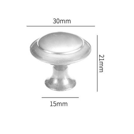 12 Pcs Kitchen Cabinet Knobs Haomacro Round Mushroom Drawer Handles Cabinet Hardware Round Knobs with Screws for Bathroom Cabinets Dresser Home Decor large Silver
12 Pcs Kitchen Cabinet Knobs Haomacro Round Mushroom Drawer Handles Cabinet Hardware Round Knobs with Screws for Bathroom Cabinets Dresser Home Decor large Silver