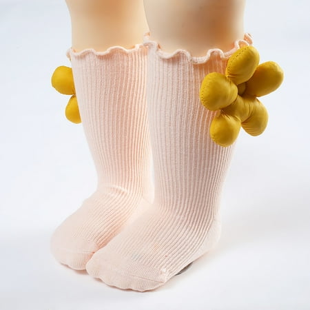 TOWED22 Baby Socks Toddlers Boys Girls Children Kids Socks Soft Bottom Toddler Shoes Socks Flower Decoration Cotton Socks Beige
TOWED22 Baby Socks Toddlers Boys Girls Children Kids Socks Soft Bottom Toddler Shoes Socks Flower Decoration Cotton Socks Beige
