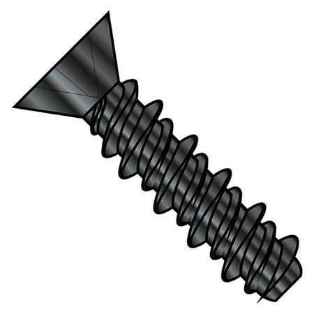 4-24X3/8 Phillips Flat High Low Screw Fully Threaded Black Zinc (Pack Qty 10 000) BC-0406HPFBZ
4-24X3/8 Phillips Flat High Low Screw Fully Threaded Black Zinc (Pack Qty 10 000) BC-0406HPFBZ