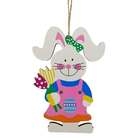 Hadanceo Hanging Pendant Smooth Surface Attractive with Lanyard MDF Easter Wooden Rabbit Pendant Craft Gift
Hadanceo Hanging Pendant Smooth Surface Attractive with Lanyard MDF Easter Wooden Rabbit Pendant Craft Gift
