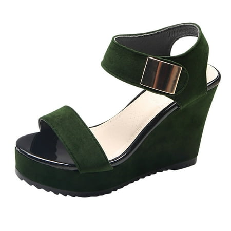 〖Yilirongyumm〗 Green 38 Sandals Women Fashion Spring And Summer Women Sandals Wedge Heels High Heels Thick Sole Comfortable Fabric
〖Yilirongyumm〗 Green 38 Sandals Women Fashion Spring And Summer Women Sandals Wedge Heels High Heels Thick Sole Comfortable Fabric