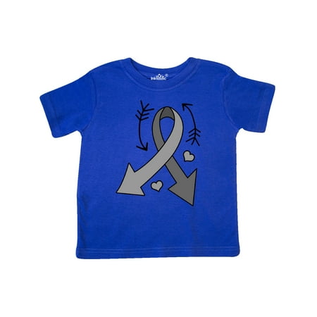 Inktastic Grey Ribbon with Arrows For Brain Cancer Awareness Gift Toddler Boy or Toddler Girl T-Shirt
Inktastic Grey Ribbon with Arrows For Brain Cancer Awareness Gift Toddler Boy or Toddler Girl T-Shirt