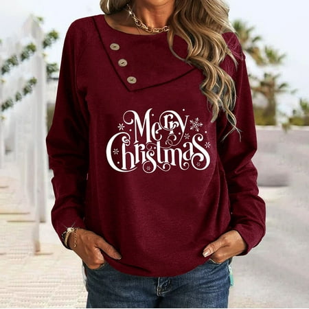 jsaierl Christmas Sweatshirts for Women Round Neck Long Sleeve Shirts Christmas Pattern Tops Cute Tunic Tops to Wear with Leggings Blouse Tee
jsaierl Christmas Sweatshirts for Women Round Neck Long Sleeve Shirts Christmas Pattern Tops Cute Tunic Tops to Wear with Leggings Blouse Tee