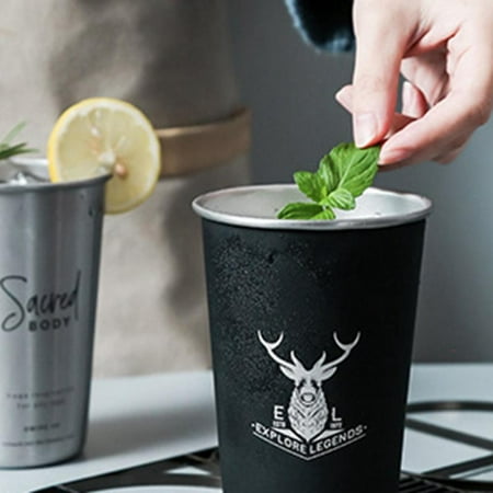 304 Stainless Steel Cold Drink Cup Beer Coffee Milk Tea Cup Juice Anti-Water Cup 500ml
304 Stainless Steel Cold Drink Cup Beer Coffee Milk Tea Cup Juice Anti-Water Cup 500ml