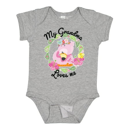 Inktastic Baby Flamingo My Grandma Loves Me with Flower Wreath Gift Baby Boy or Baby Girl Bodysuit
Inktastic Baby Flamingo My Grandma Loves Me with Flower Wreath Gift Baby Boy or Baby Girl Bodysuit
