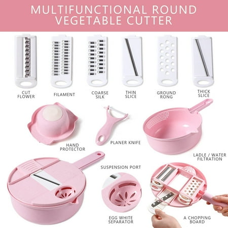 Kitchen organization kitchen Multifunctional Vegetable Chopper 12 Piece Set Kitchen Household Potato Shredder Radish Fragarn
Kitchen organization kitchen Multifunctional Vegetable Chopper 12 Piece Set Kitchen Household Potato Shredder Radish Fragarn