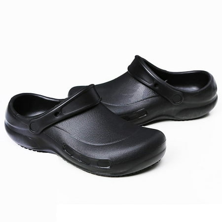Men s Chef Shoes Casual Flat Kitchen Hotel Cook Nonslip Safety Oil&Water Proof