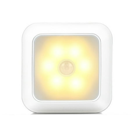 6 LED Night Light Motion Sensor Wall Closet Cabinet Stair Wireless Lamp for Home White Warm Light
6 LED Night Light Motion Sensor Wall Closet Cabinet Stair Wireless Lamp for Home White Warm Light