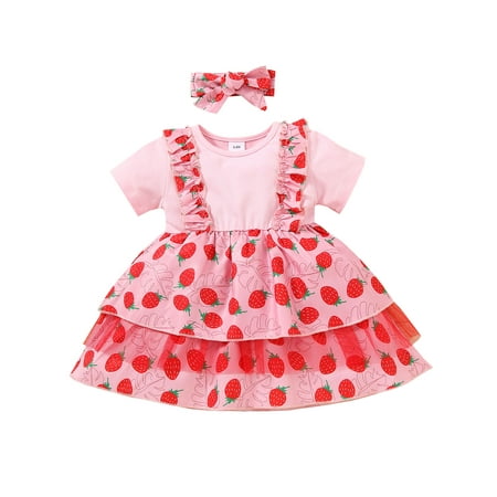 Gwiyeopda Infant Kids Baby Girl Short Sleeve Dress Floral Suspender Dress Princess Party Dress
Gwiyeopda Infant Kids Baby Girl Short Sleeve Dress Floral Suspender Dress Princess Party Dress