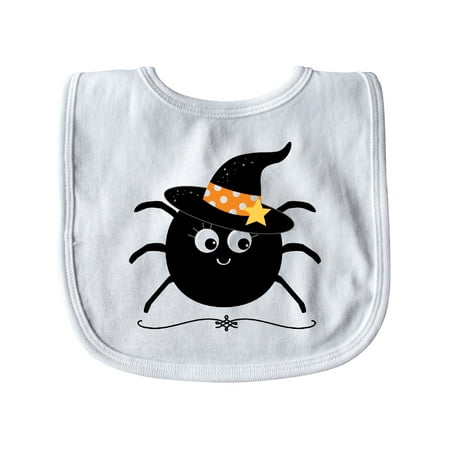 Inktastic Halloween Witch Spider Gift Baby Girl Bib