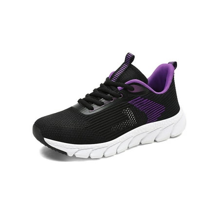 UKAP Womens Running Shoe Mesh Sneakers Lace Up Athletic Shoes Non-slip Trainers Ladies Walking Sneaker Blade Sole Lightweight Black Purple 9
UKAP Womens Running Shoe Mesh Sneakers Lace Up Athletic Shoes Non-slip Trainers Ladies Walking Sneaker Blade Sole Lightweight Black Purple 9