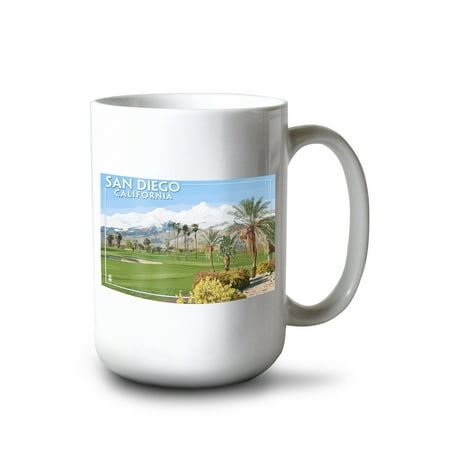 15 fl oz Ceramic Mug San Diego California Golf Course Scene Dishwasher & Microwave Safe
15 fl oz Ceramic Mug San Diego California Golf Course Scene Dishwasher & Microwave Safe
