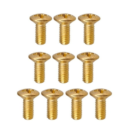 10Pcs Switches Screws Gear Machine Heads Mounting Screws Parts -