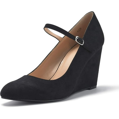 Womens Wedge Shoes Mary Jane Pumps Ankle Strap High Heel Round Toe Office Work Dress Shoes
Womens Wedge Shoes Mary Jane Pumps Ankle Strap High Heel Round Toe Office Work Dress Shoes