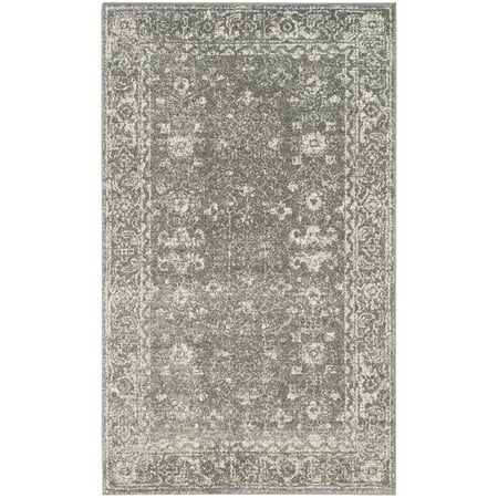 Safavieh Evoke Collection EVK270S Vintage Grey and Ivory Area Rug (2'2" x 4')
